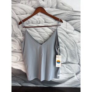 Vuori Villa Cami Mallorca Grey Women's Medium NWT 🌫️✨